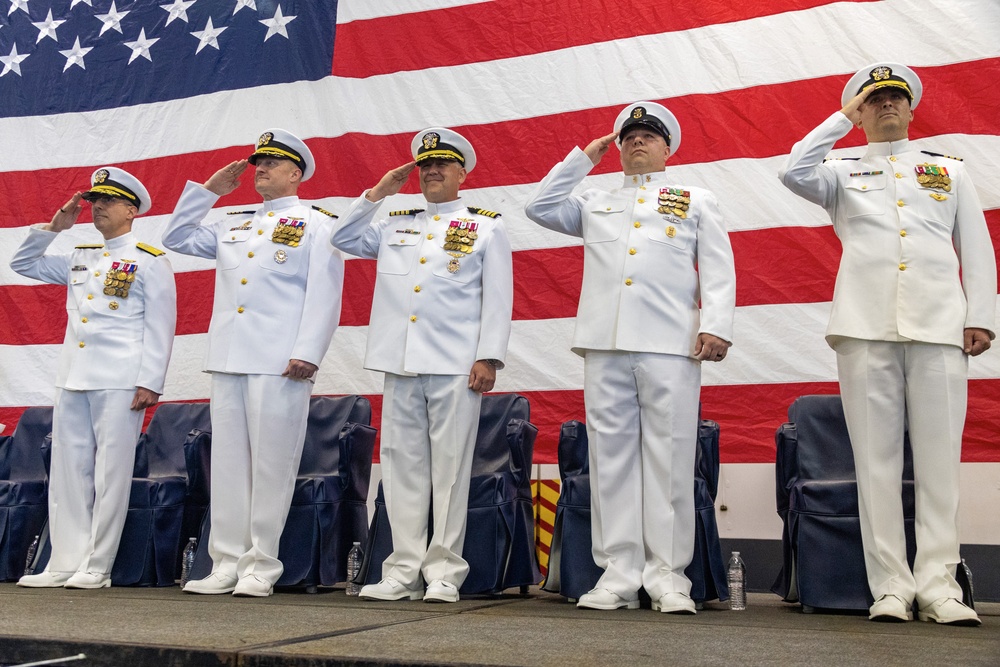 USS Gerald R. Ford Changes Command