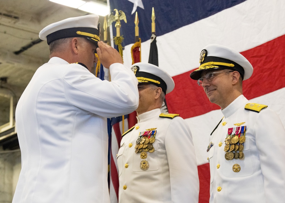 USS Gerald R. Ford Changes Command