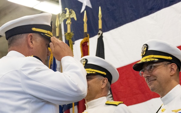 USS Gerald R. Ford Changes Command