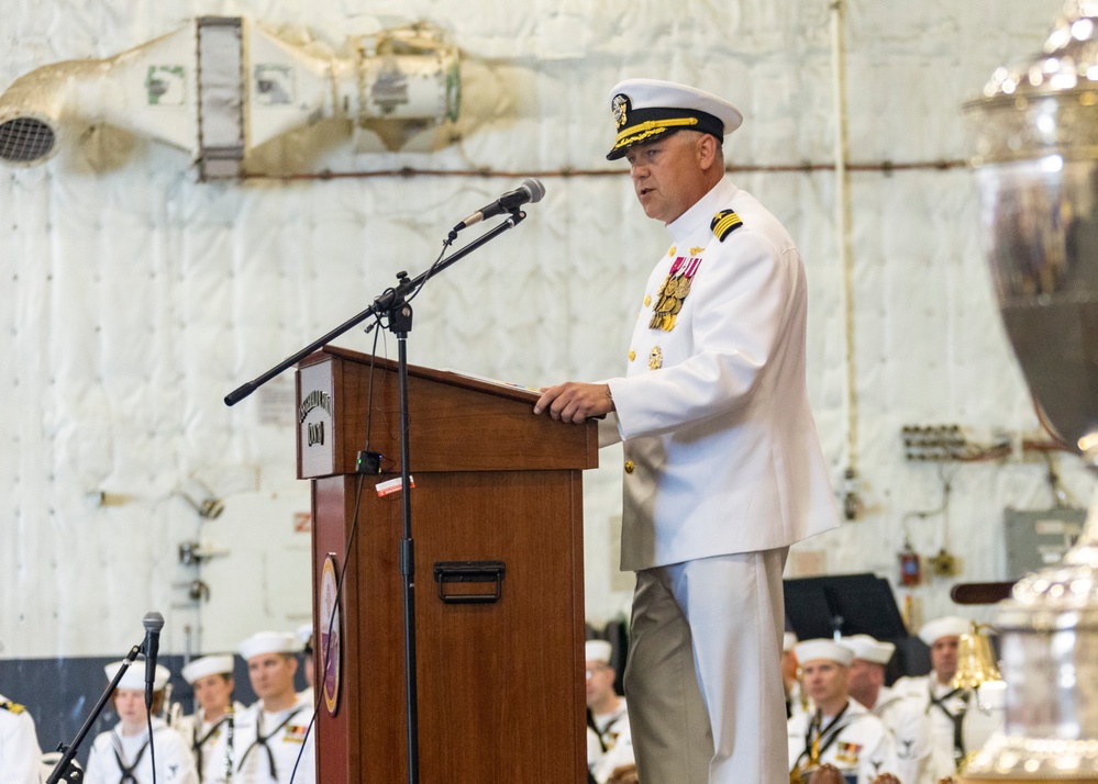 USS Gerald R. Ford Changes Command