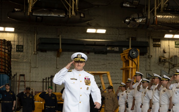 USS Gerald R. Ford Changes Command