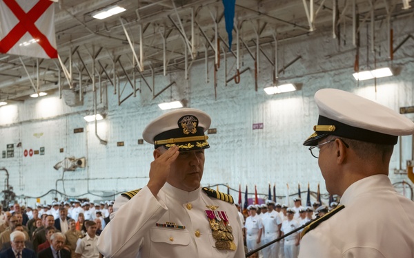 Gerald R. Ford Change of Command Ceremony