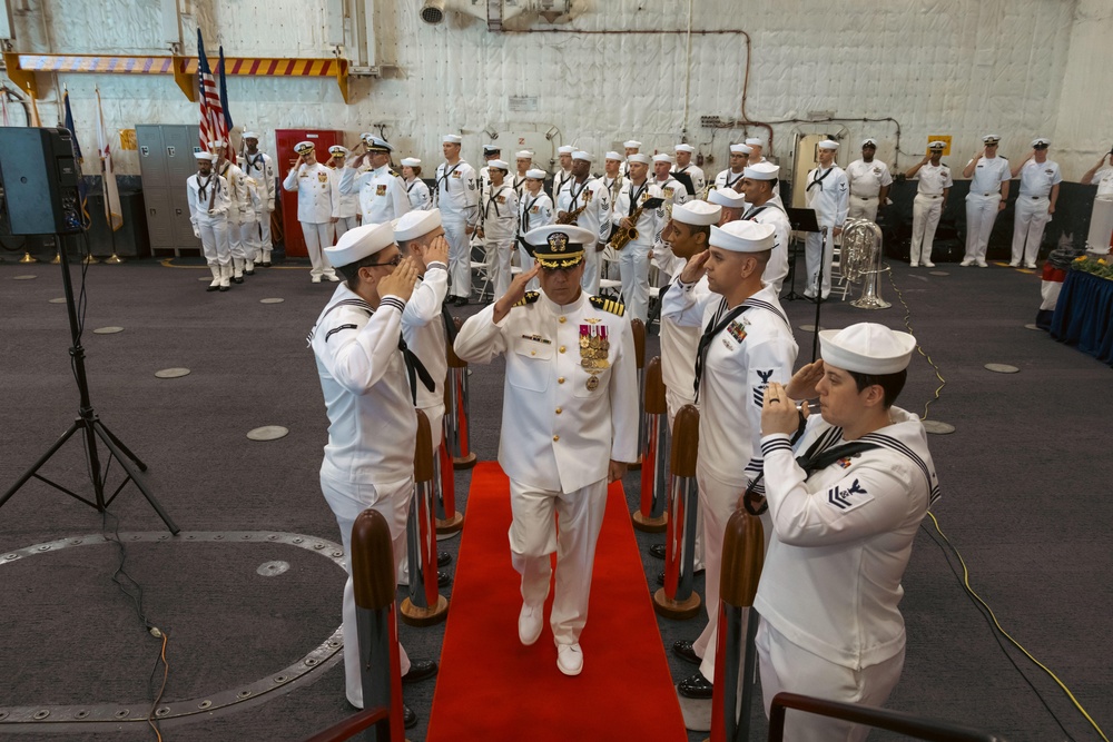 USS Gerald R. Ford Change of Command Ceremony