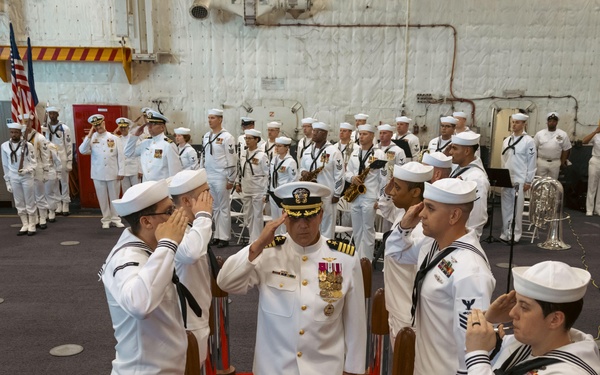 USS Gerald R. Ford Change of Command Ceremony