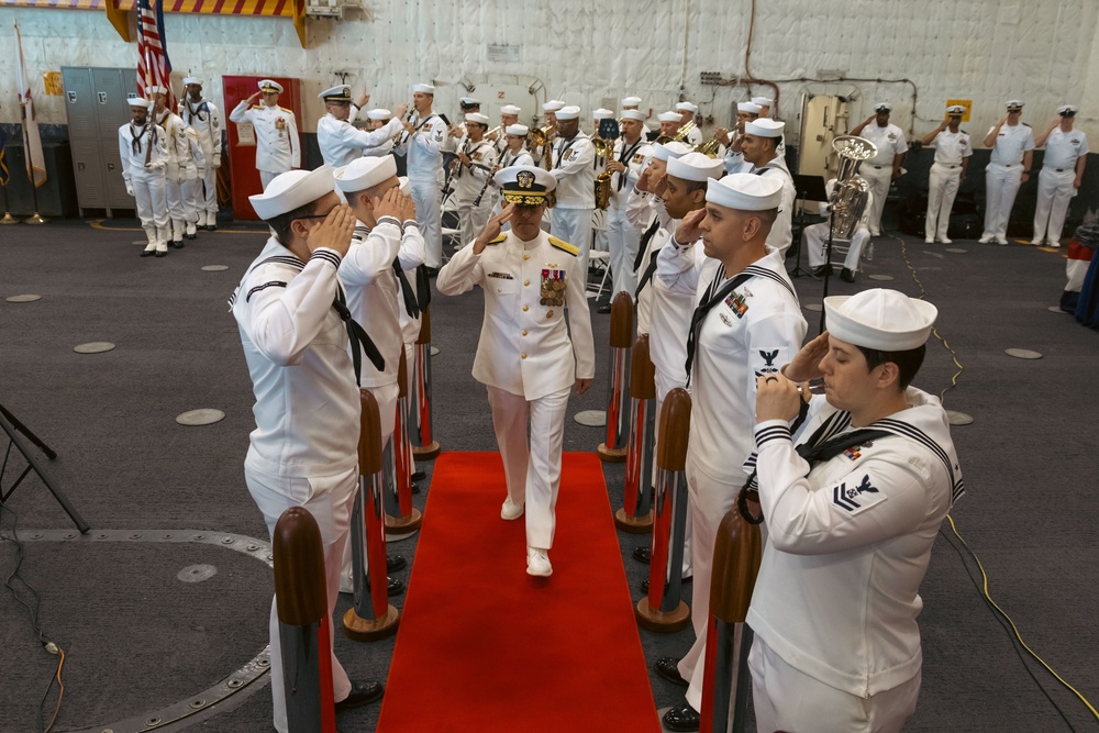 USS Gerald R. Ford Change of Command Ceremony