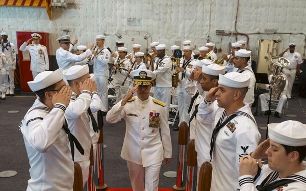 USS Gerald R. Ford Change of Command Ceremony