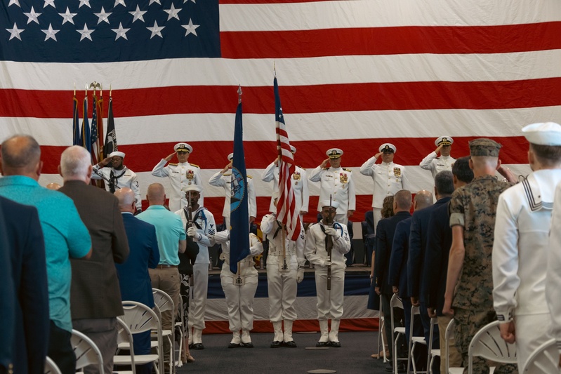 USS Gerald R. Ford Change of Command Ceremony