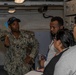 Abraham Lincoln conducts inspection