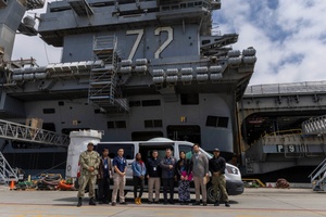 Abraham Lincoln 2024 End of Deployment All Hands Call