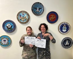 Two DLA Energy Europe &amp; Africa staffers become Green Belts