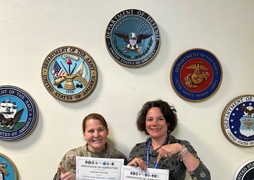 Two DLA Energy Europe &amp; Africa staffers become Green Belts