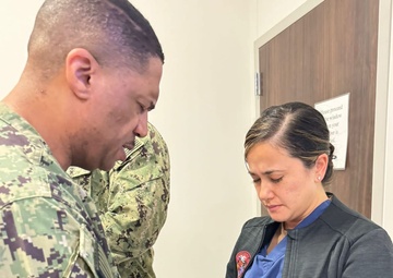 USNH Sigonella and USNMRTU Bahrain Honor Nurses with Time-Honored Blessing of the Hands Ceremonies