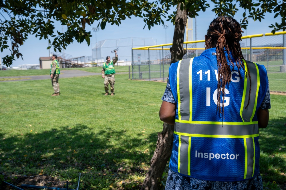11th Wing executes first-ever Combat Readiness Inspection