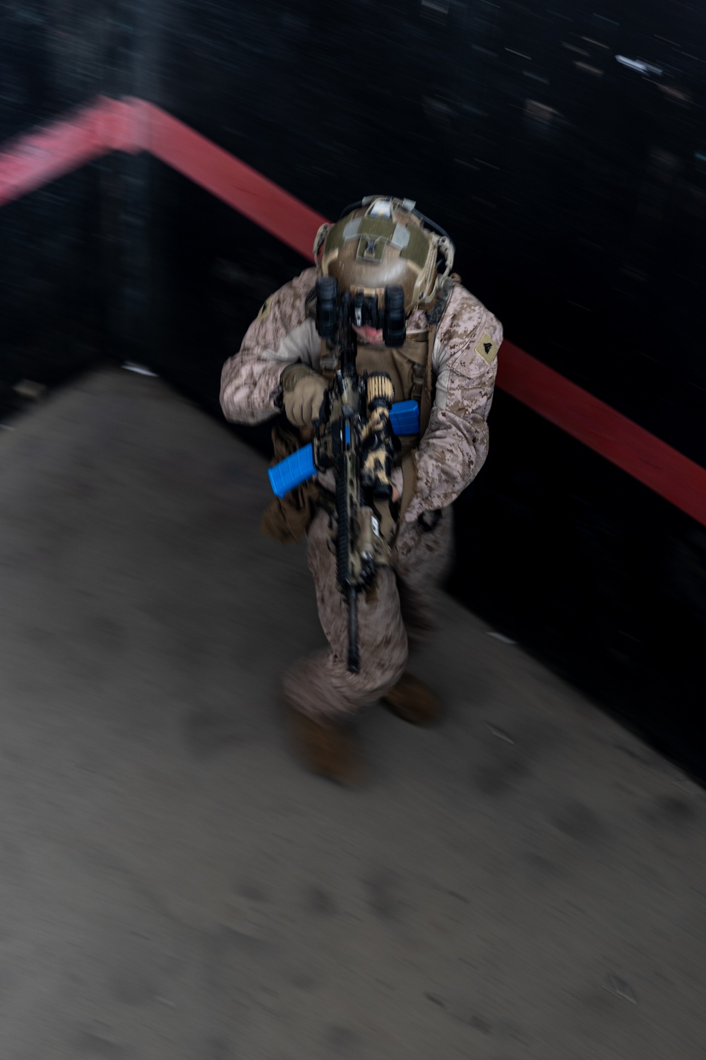 3rd Bn., 1st Marines conducts close quarters training during EOTG raid leaders course