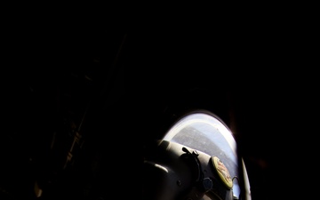 Soldier Checks Landing Zone