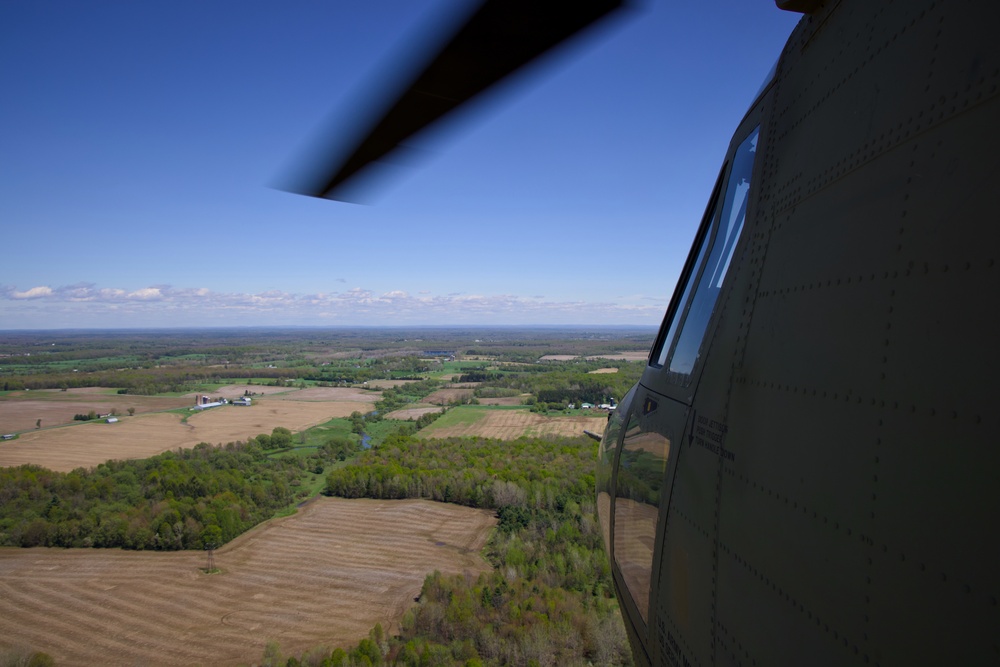 CH-47 Chinook Prepares to Land