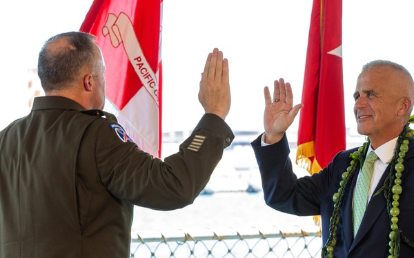 Ridilla inducted into Senior Executive Service