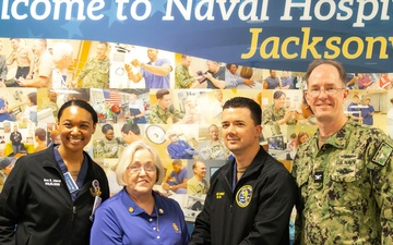 Cake Cutting Ceremony celebrating nurse contributions at Naval Hospital Jacksonville