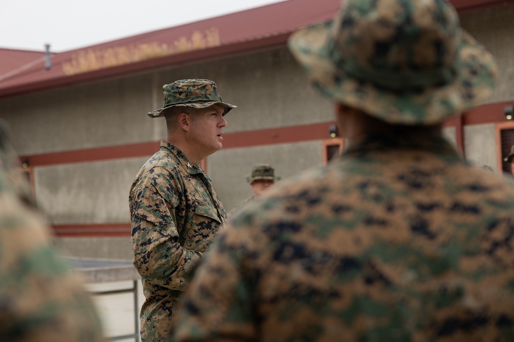 11th MEU Marines participate in a 10k conditioning hike
