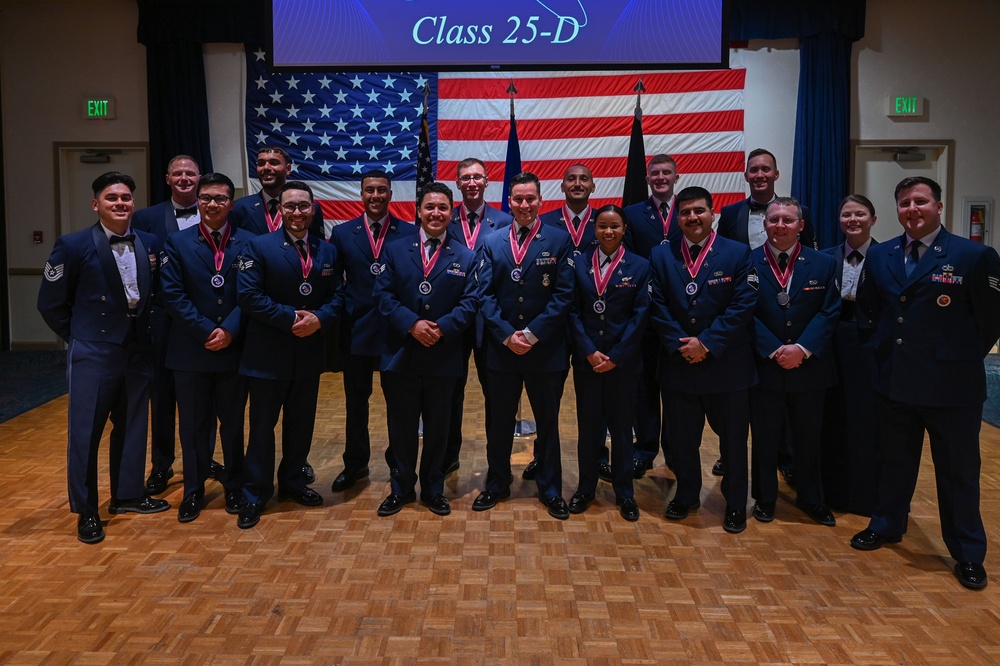 Airman Leadership School Class 25-D Graduation Ceremony