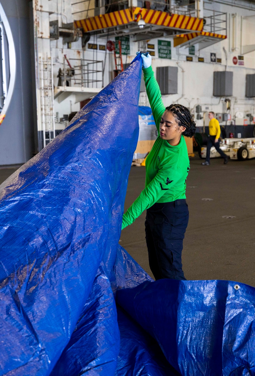 Daily Operations Aboard USS George H.W. Bush (CVN 77)
