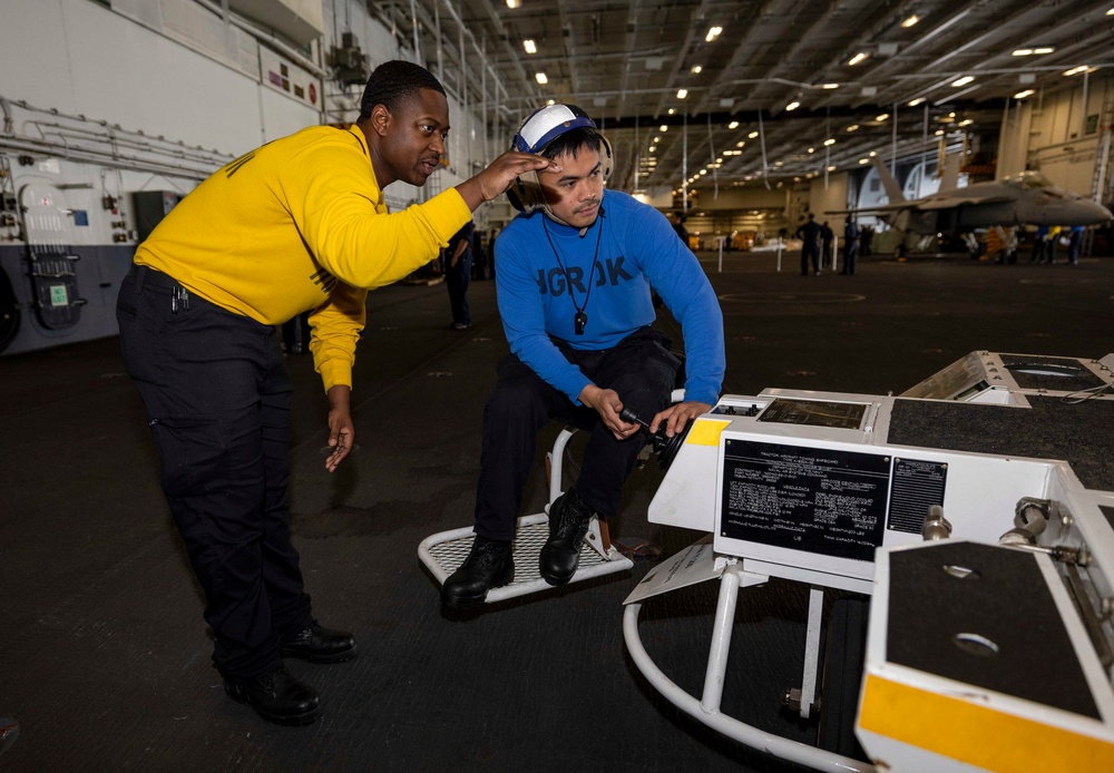 Daily Operations Aboard USS George H.W. Bush (CVN 77)