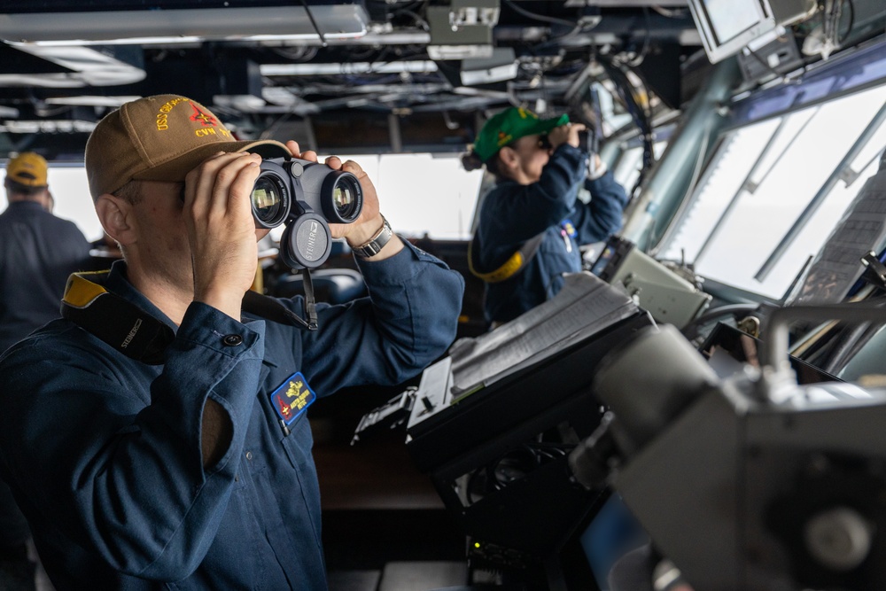 Daily Operations Aboard USS George H.W. Bush (CVN 77)