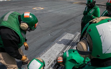 Daily Operations Aboard USS George H.W. Bush (CVN 77)