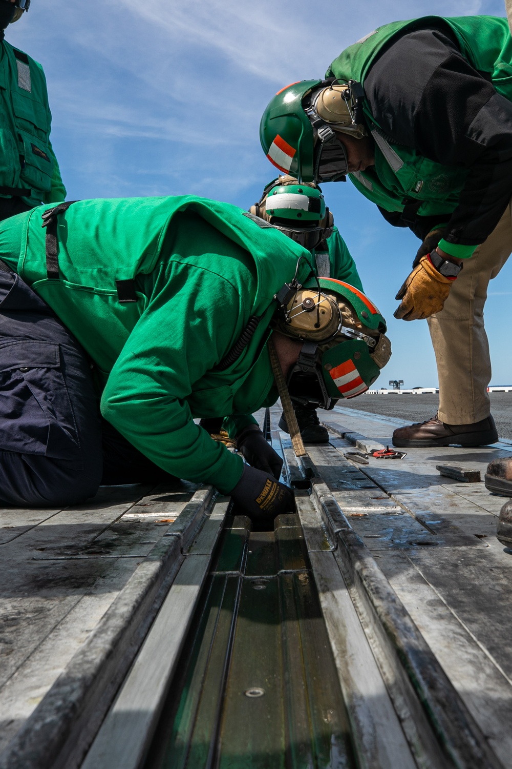 Daily Operations Aboard USS George H.W. Bush (CVN 77)