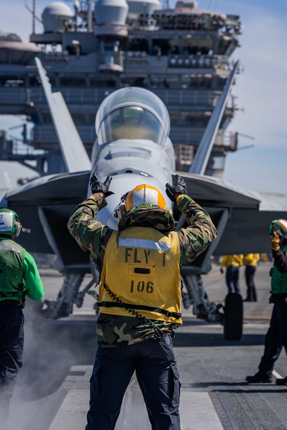 Daily Operations Aboard USS George H.W. Bush (CVN 77)