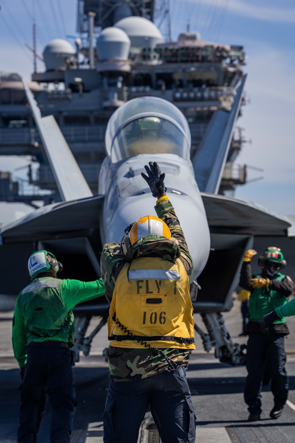 Daily Operations Aboard USS George H.W. Bush (CVN 77)