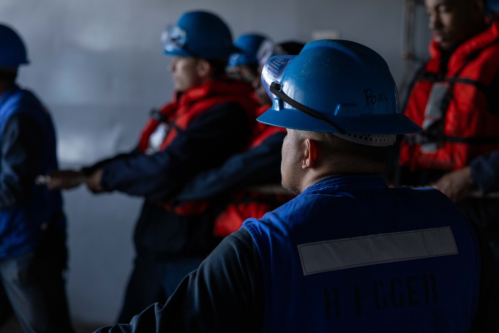 Daily Operations Aboard USS George H.W. Bush (CVN 77)