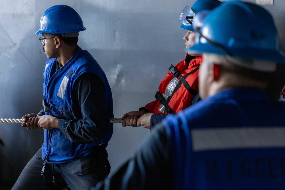 Daily Operations Aboard USS George H.W. Bush (CVN 77)