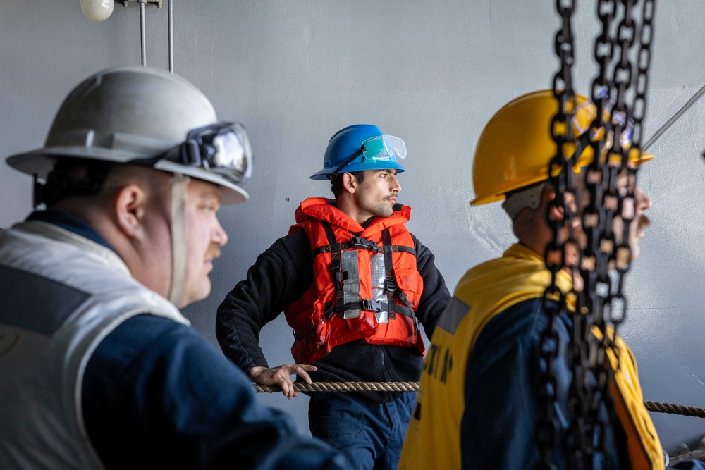 Daily Operations Aboard USS George H.W. Bush (CVN 77)