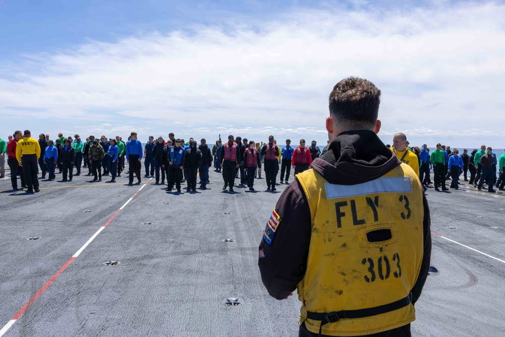 Daily Operations Aboard USS George H.W. Bush (CVN 77)