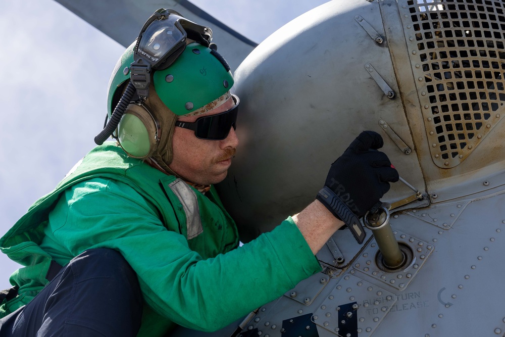 Daily Operations Aboard USS George H.W. Bush (CVN 77)