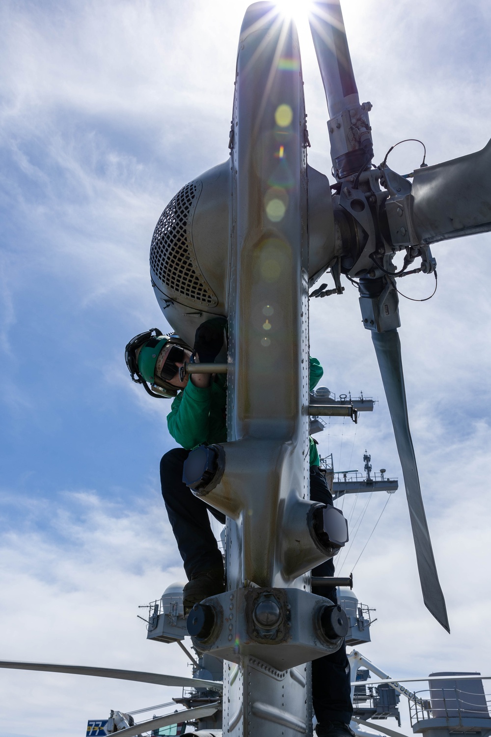 Daily Operations Aboard USS George H.W. Bush (CVN 77)
