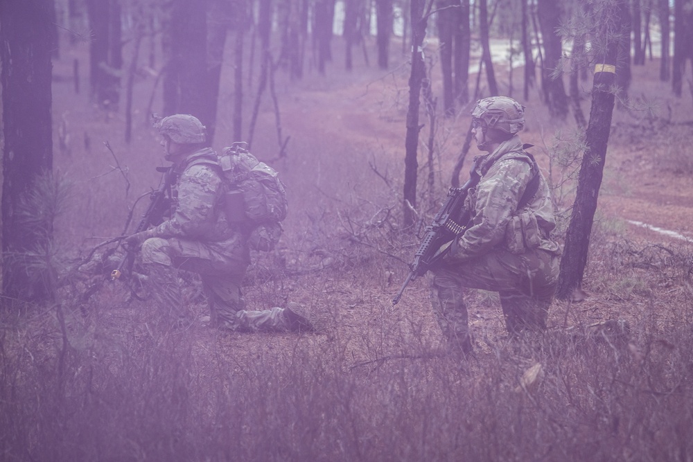 1-254th RTI 11B ALC Course Conducts Urban Attack STX Lanes