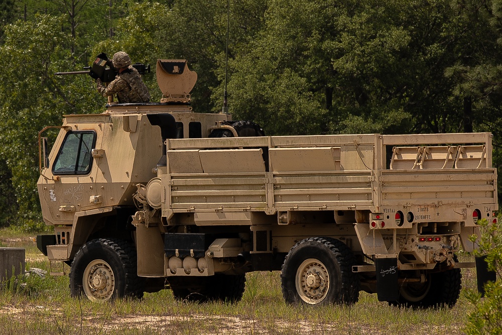 3ID 3rd Sustainment Brigade mounted machine gun range