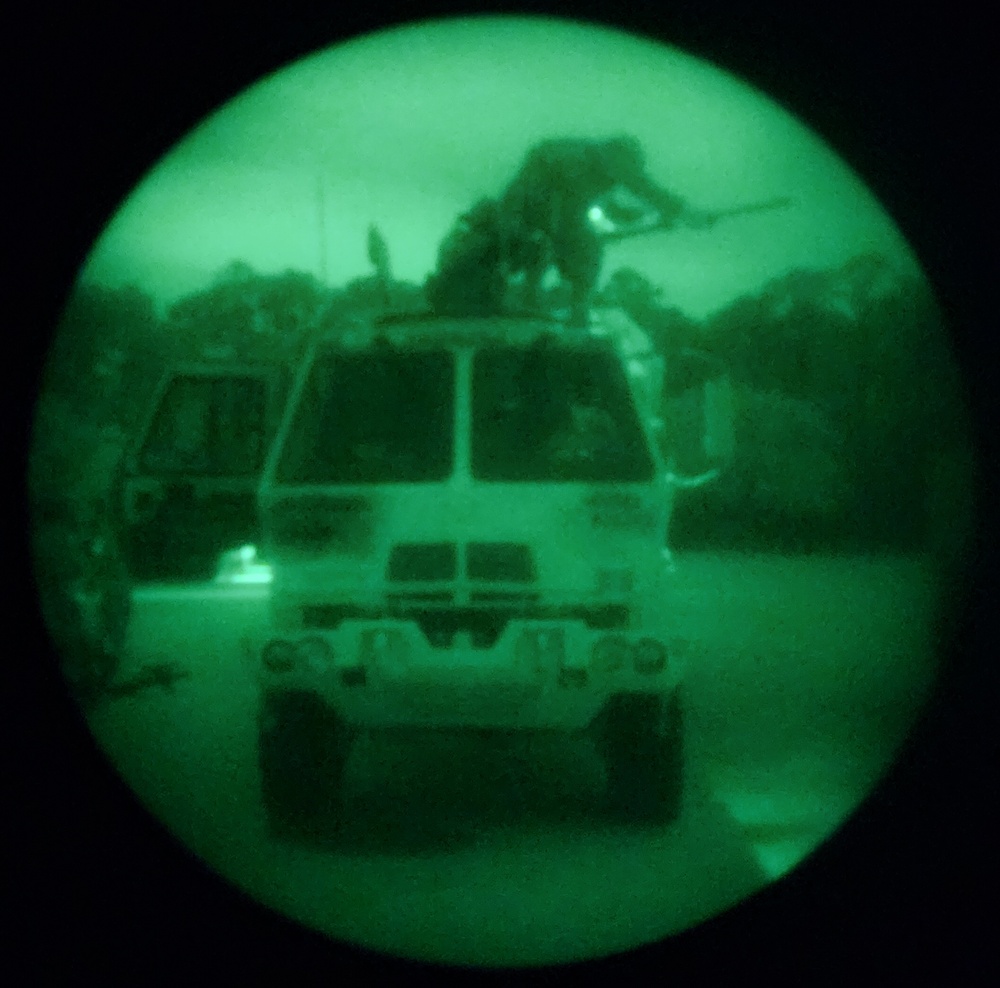 3ID 3rd Sustainment Brigade mounted machine gun range