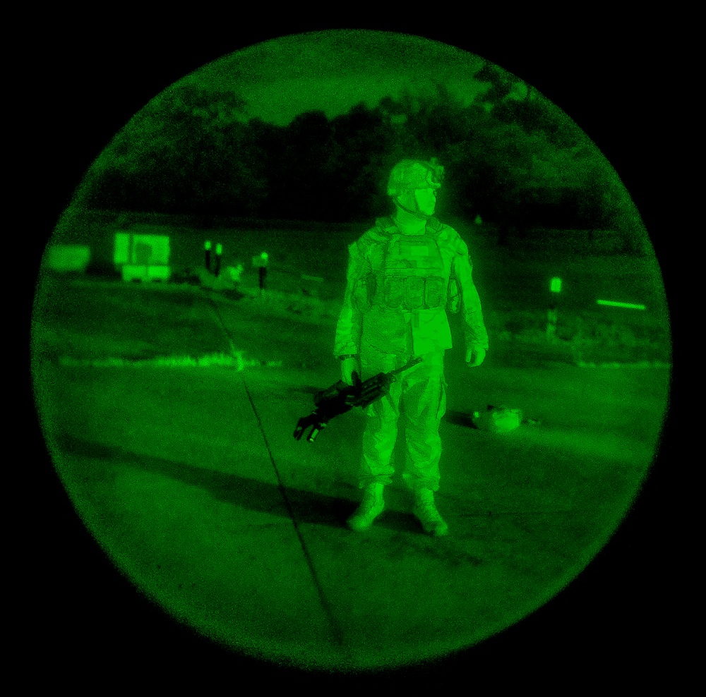 3ID 3rd Sustainment Brigade mounted machine gun range