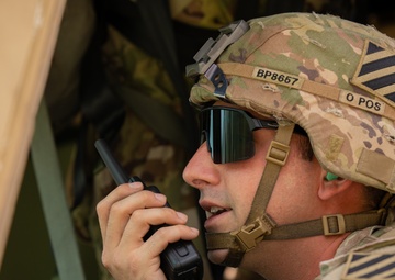 3ID 3rd Sustainment Brigade mounted machine gun range