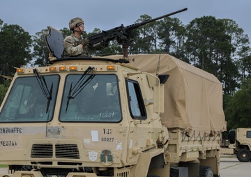 3ID 3rd Sustainment Brigade mounted machine gun range