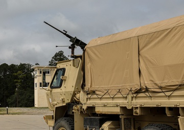 3ID 3rd Sustainment Brigade mounted machine gun range