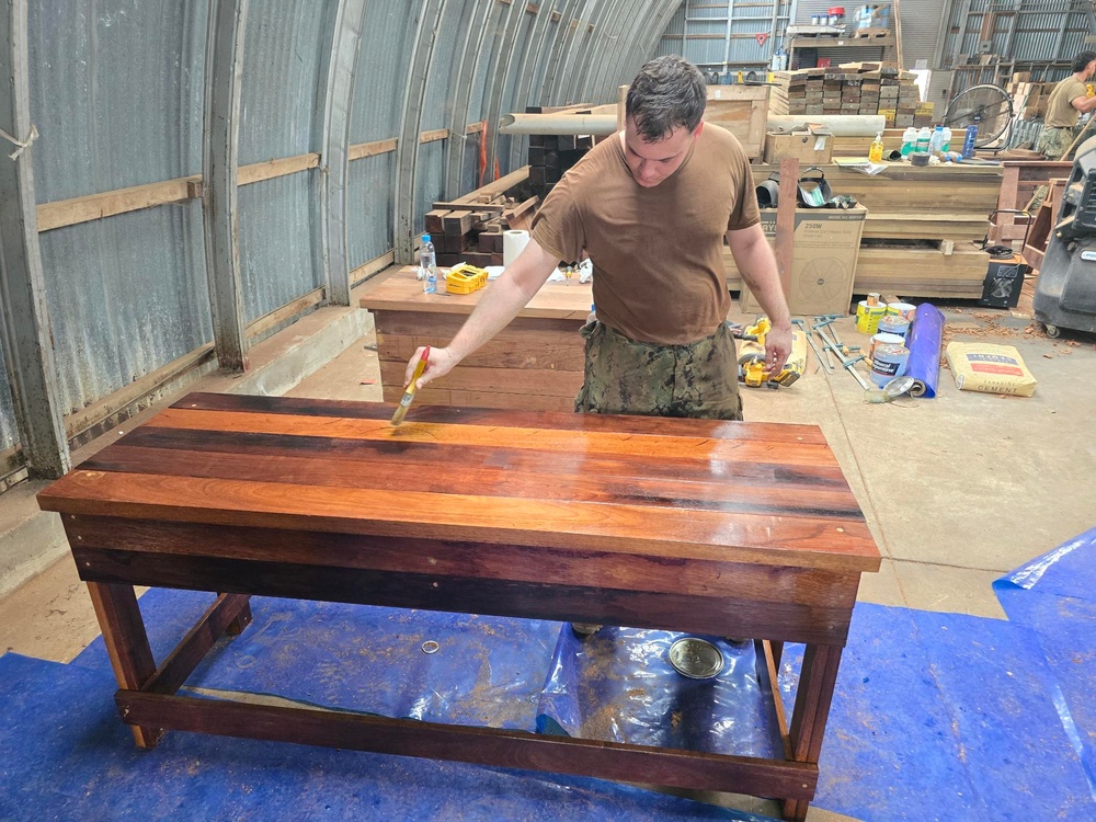 Detail Papua New Guinea School Desk Project