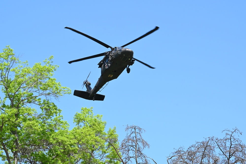 D.C. Army Aviation trains with Marine Corps Alpha Co. 1-25, The Basic School (TBS)