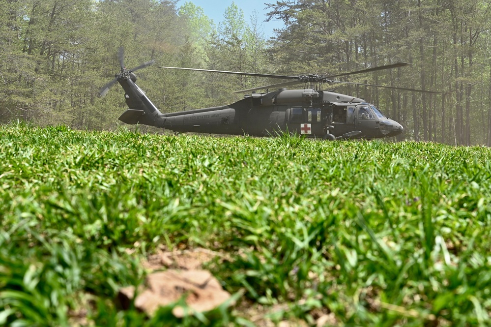 D.C. Army Aviation trains with Marine Corps Alpha Co. 1-25, The Basic School (TBS)