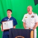 Commander JRM awards Student Excellence Award to Guam High School Junior