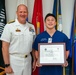 Commander JRM awards Student Excellence Award to Guam High School Junior