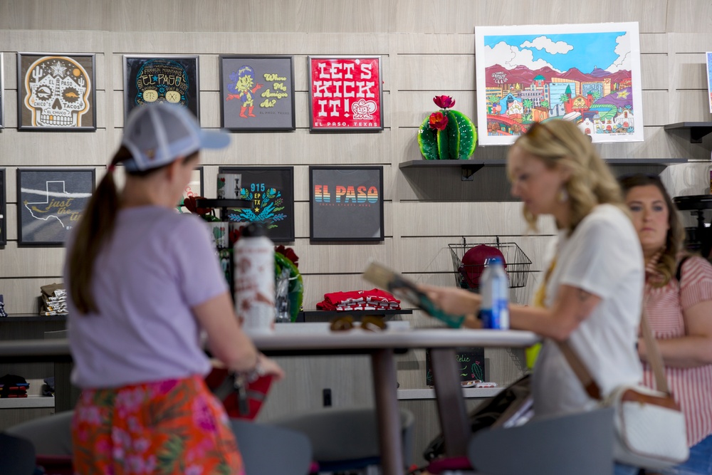 Visit El Paso hosts Bliss spouses for downtown tour